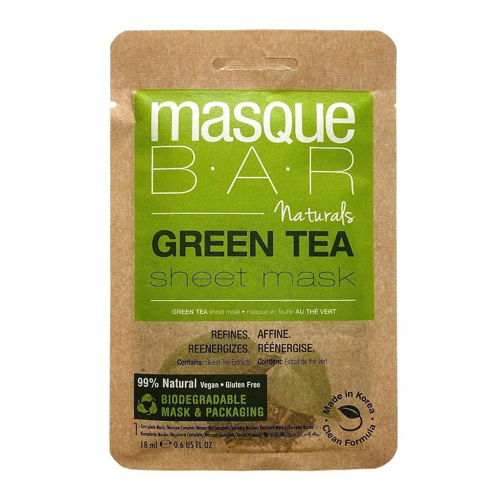 masquebar Naturals Green Tea Sheet Mask