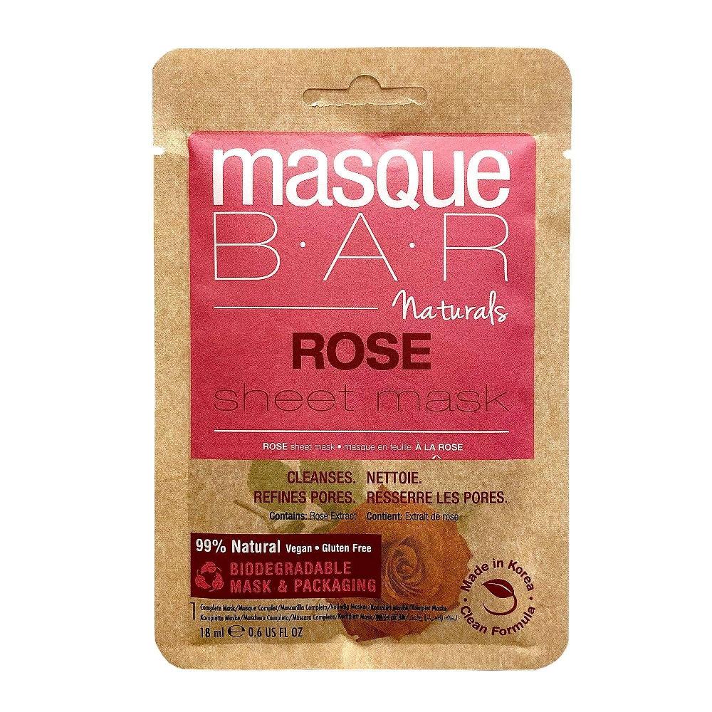 masquebar Naturals Rose Sheet Mask