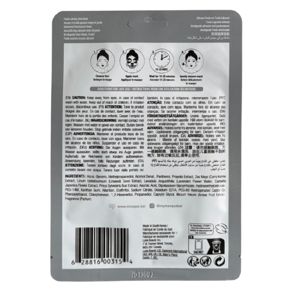 Masquebar Pretty Animalz Panda Mask