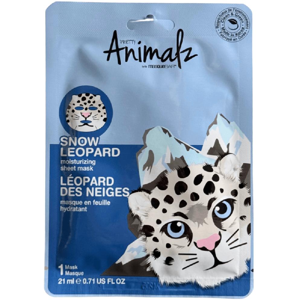 masquebar Pretty Animalz Snow Leopard Sheet Mask