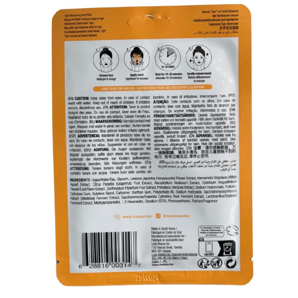 Masquebar Pretty Animalz Tiger Mask