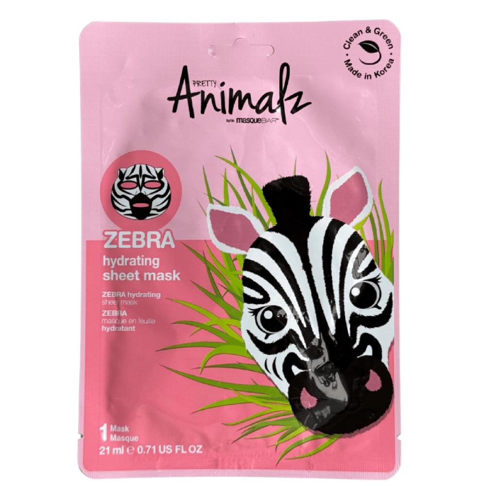masquebar Pretty Animalz Zebra Mask