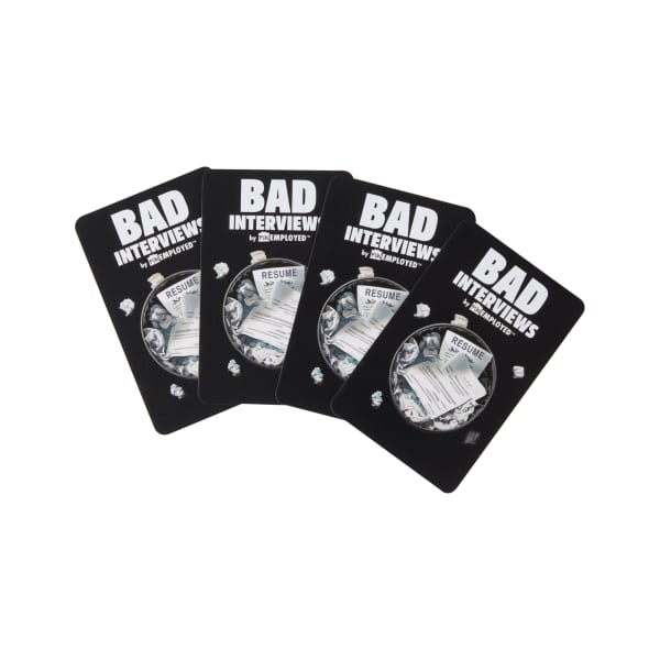 Mattel Bad Interviews By Funemployed Party Game For Adults And Game Night For 3 Or More Players