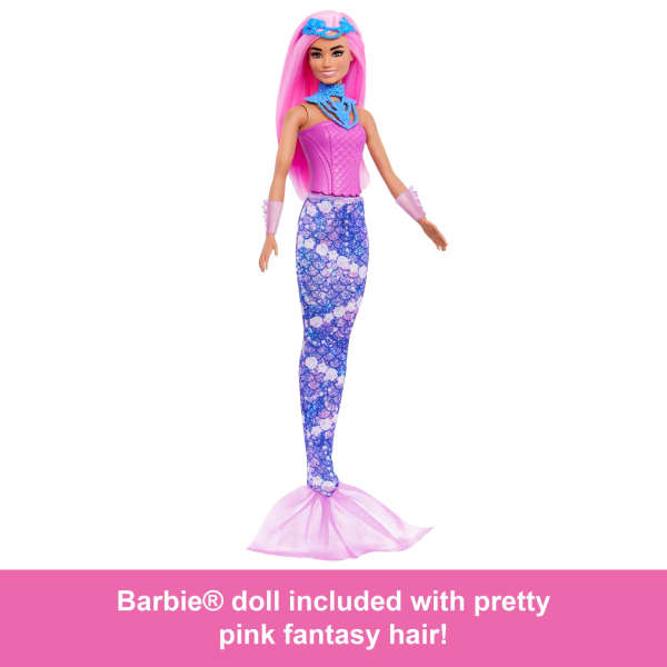 Mattel Barbie Advent Calendar With Fashion Doll & 24 Surprise Toy Accessories Including Unicorn & Pets