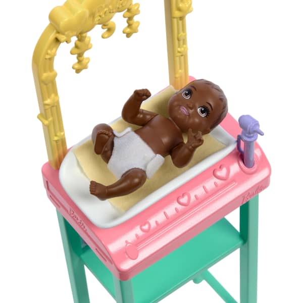 Mattel Barbie Baby Doctor Doll With Blonde Fashion Doll 1 Baby Doll Furniture & Accessories