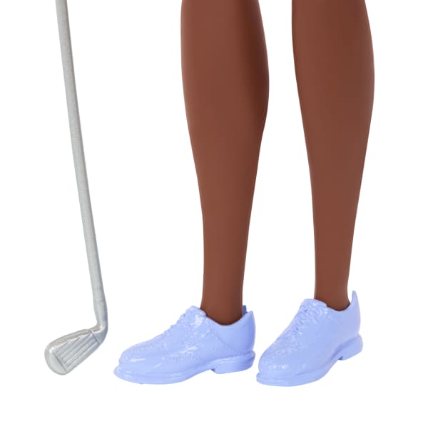Mattel Barbie Golfer Fashion Doll In Golf Uniform Includes Visor & Golf Club Accessories