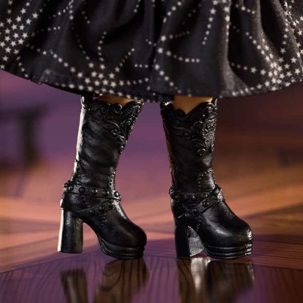 Mattel Barbie Inspiring Women Doll Anna Sui Collectible In Black Dress With Sunglasses & Perfume Accessories