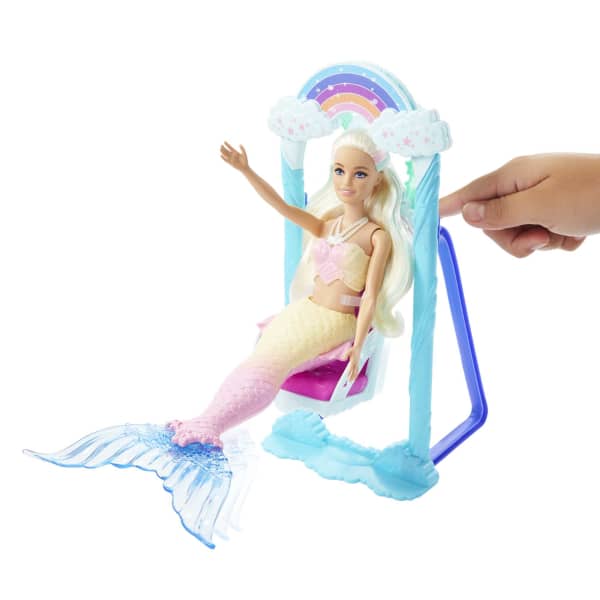mattel Barbie Mermaid Doll Ultimate Gift Set With 3 Dolls Sticker Sheet & Party Accessories