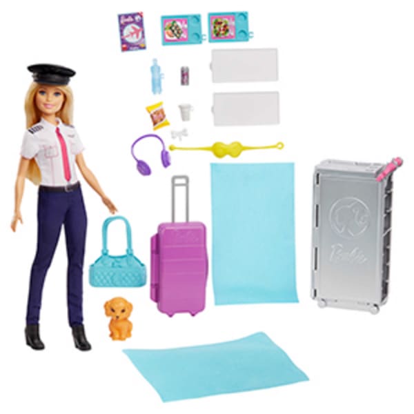 Mattel Barbie® Dreamhouse Adventures™ Dreamplane™ Doll And Playset