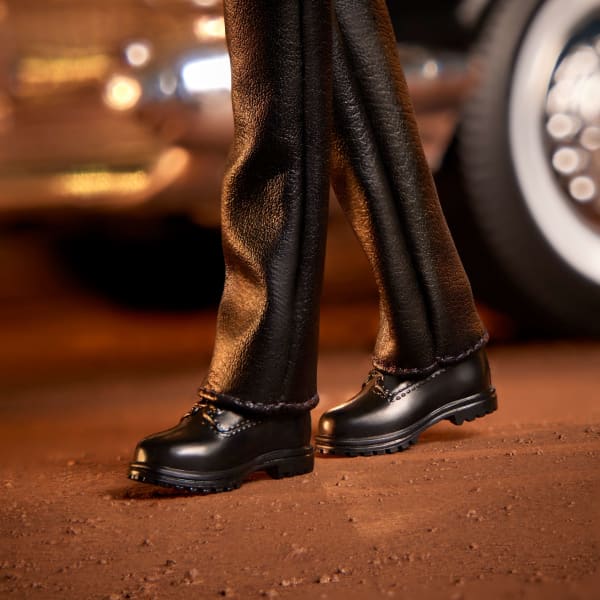 Mattel Barbie Signature Aaliyah Collectible Doll In Black Faux Leather Outfit