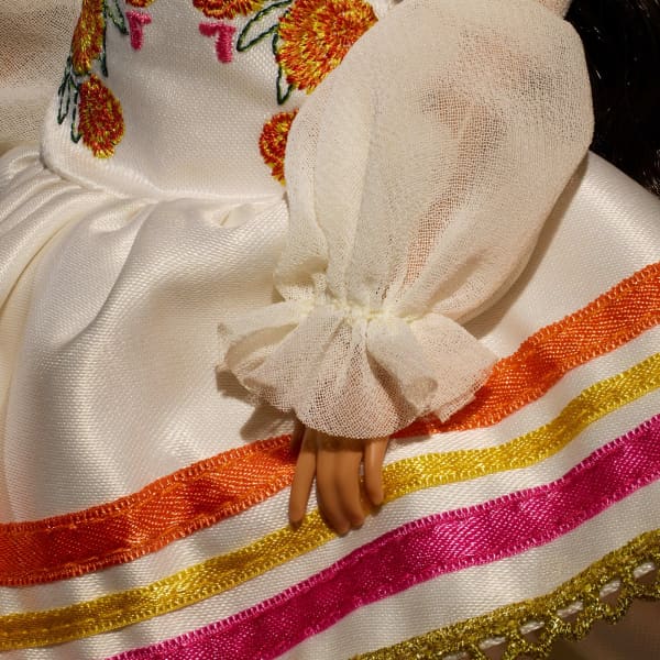 Mattel Barbie Signature Día De Muertos 2025 Collectible Doll In Ruffled Cream Gown