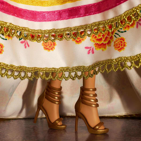 Mattel Barbie Signature Día De Muertos 2025 Collectible Doll In Ruffled Cream Gown