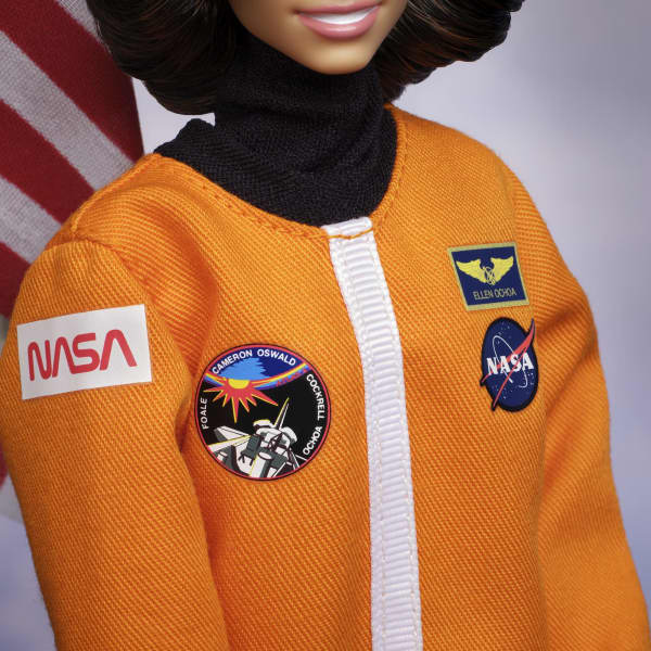 Mattel Barbie Signature Inspiring Women Ellen Ochoa Fashion Doll Collectible Astronaut Suit & Accessories