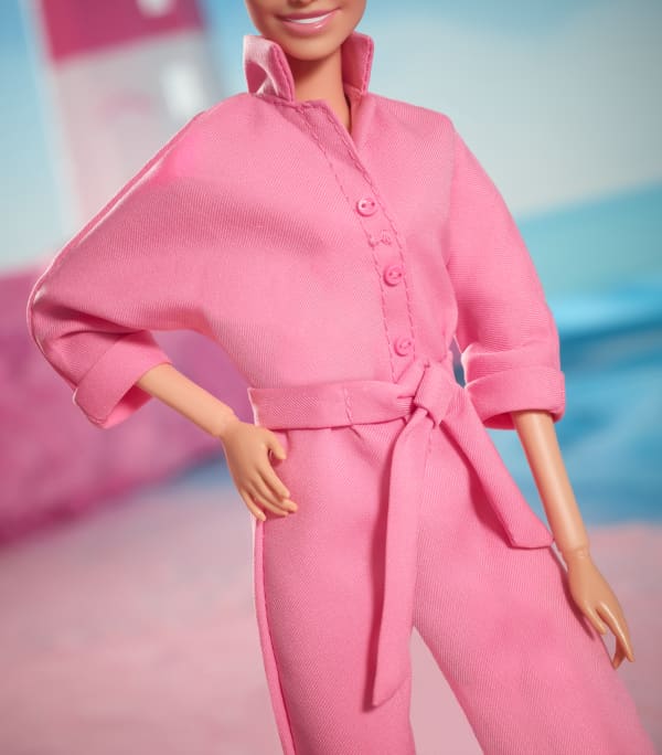 Mattel Barbie The Movie Collectible Doll Margot Robbie As Barbie In Pink Power Jumpsuit