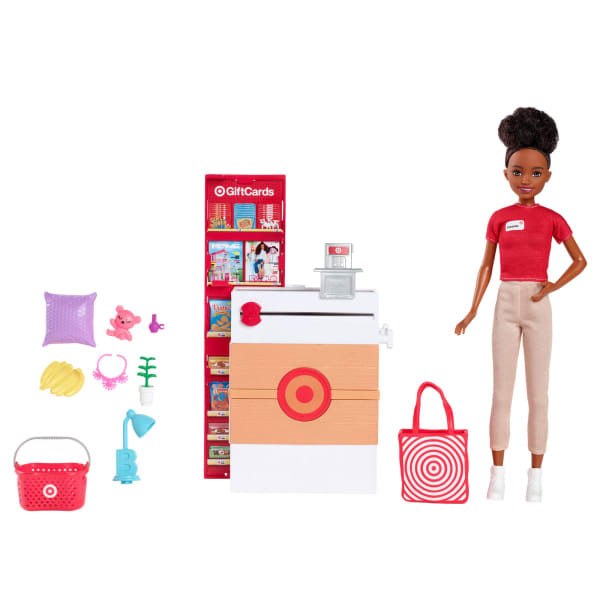 Mattel Barbie Toys Skipper Doll And Target First Jobs Set With Checkout Stand And Accessories