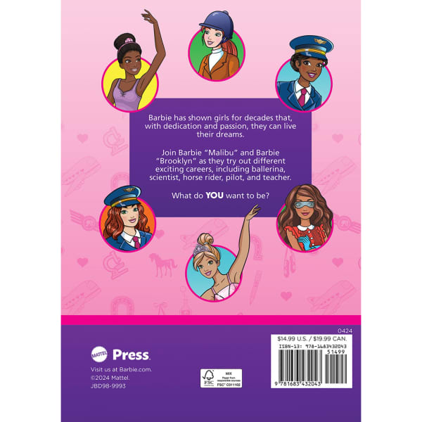 mattel Barbie: You Can Be 5 Minute Storybook Collection (Ages 3 - 7)
