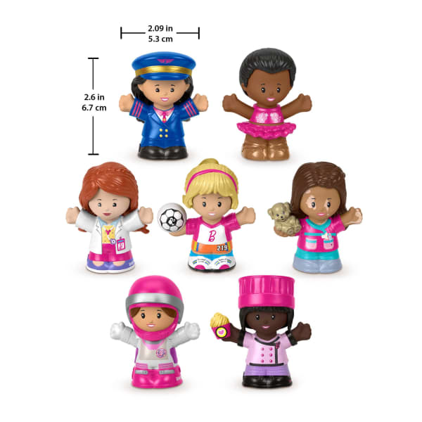 Mattel Barbie You Can Be Anything Figure Pack By Little People