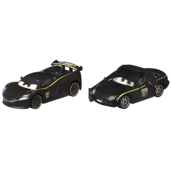 mattel Carros da Disney e Pixar Diecast Veículo de Brinquedo Pacote de 2 Carro Básico Sorpresa