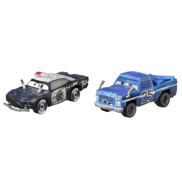 Mattel Cars De Disney Y Pixar Diecast Vehículo De Juguete Paquete De 2 Personajes