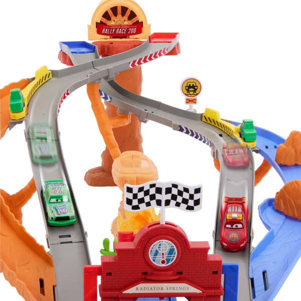 Mattel Cars De Disney Y Pixar Pista De Juguete Pista Carrera Al Rescate