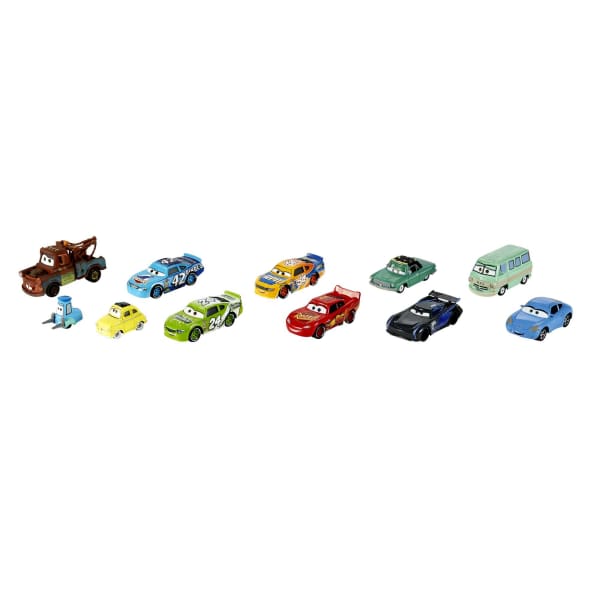 Mattel Disney And Pixar Cars Die-Cast Vehicle 10-Pack