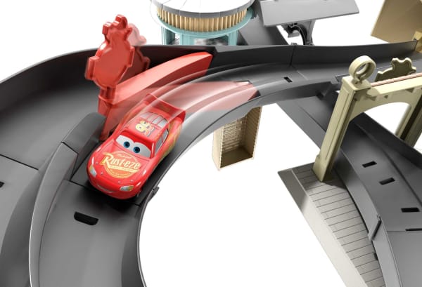 Mattel Disney And Pixar Cars Toys Track Set Race Around Radiator Springs