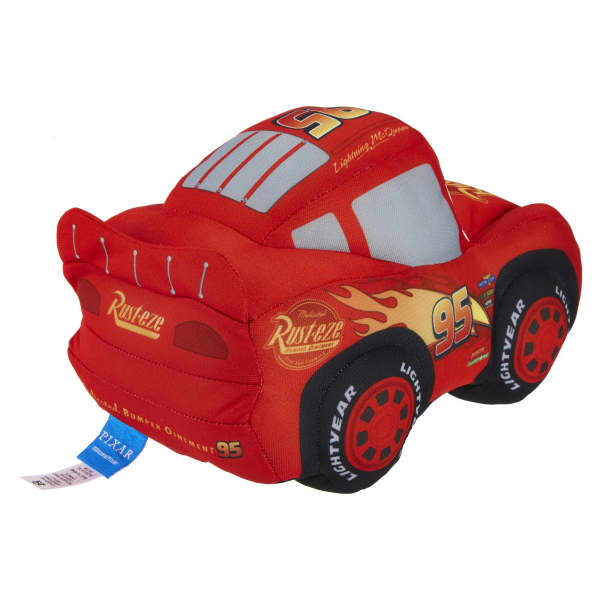 Mattel Disney And Pixar's Cars Lightning Mcqueen Talking Soft Plush 15 Sounds And Phrases