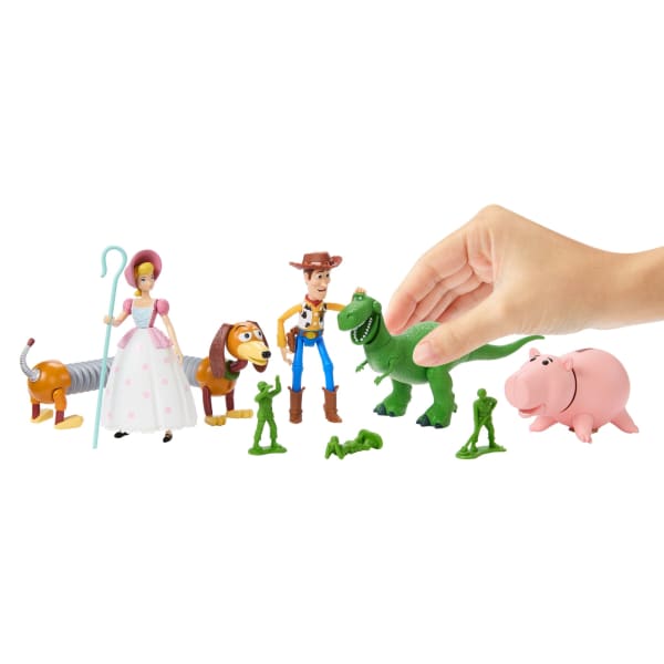 mattel Disney And Pixar Storytellers Pack Toy Story Movie 30Th Year Movie Multi-Pack Of 5 Plus Figures