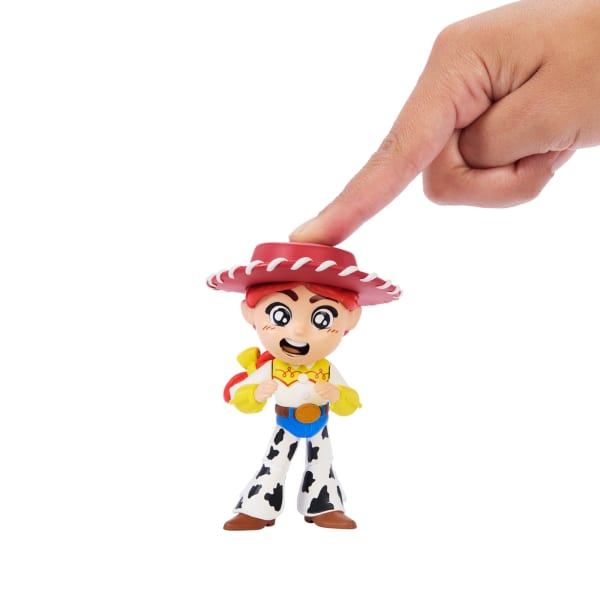 mattel Disney And Pixar Toy Story Click Figs Cowgirl Jessie Small Movie Toy With Pop Up Action Move
