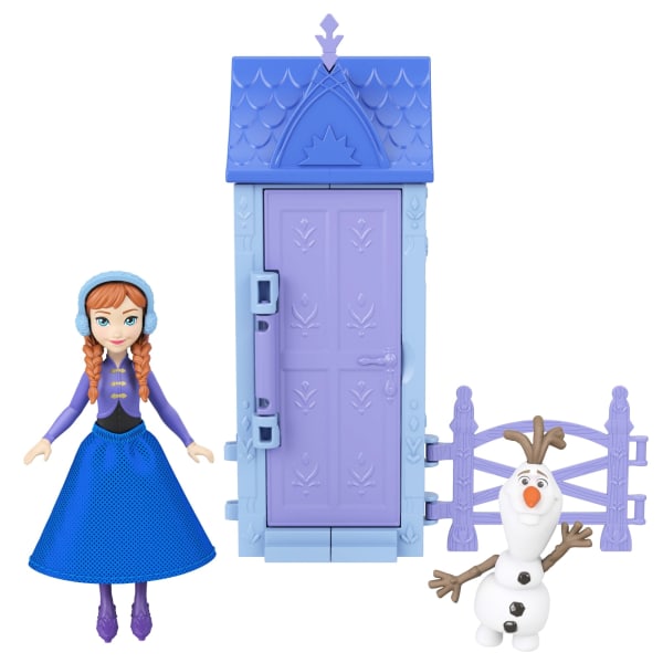 Mattel Disney Frozen Small Doll Playset With 5 Surprises Including Anna Or Elsa (Characters May Vary)