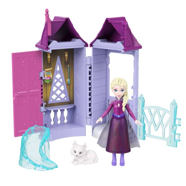 Mattel Disney Frozen Small Doll Playset With 5 Surprises Including Anna Or Elsa (Characters May Vary)