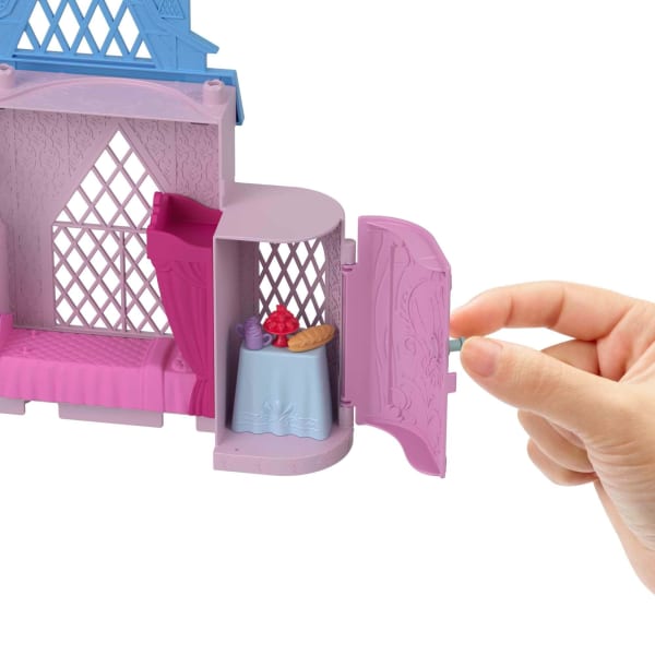 Mattel Disney Frozen Storytime Stackers Playset Anna's Arendelle Castle Dollhouse With Small Doll