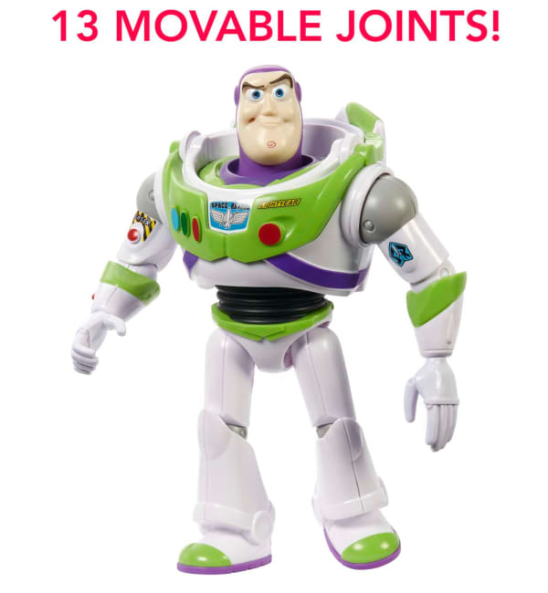 mattel Disney Pixar Toy Story Large Buzz Lightyear Action Figure Collectible Toy in 12-inch Scale