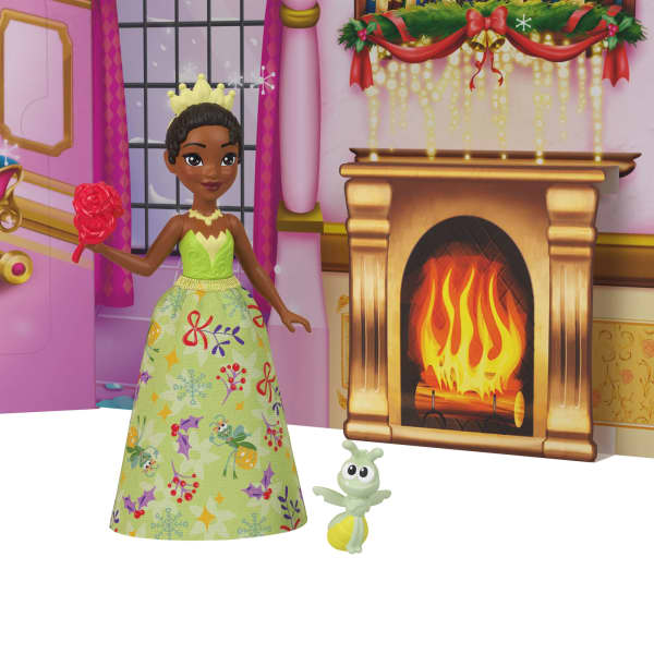 Mattel Disney Princess Advent Calendar With 24 Days Of Gifts Including 3 Small Dolls 3 Friends & 22 Accy