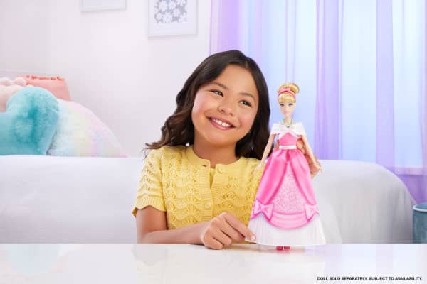mattel Disney Princess Enchanted Stories Cinderella Clothing Pink Fashion & Accessories Inspired By Movie