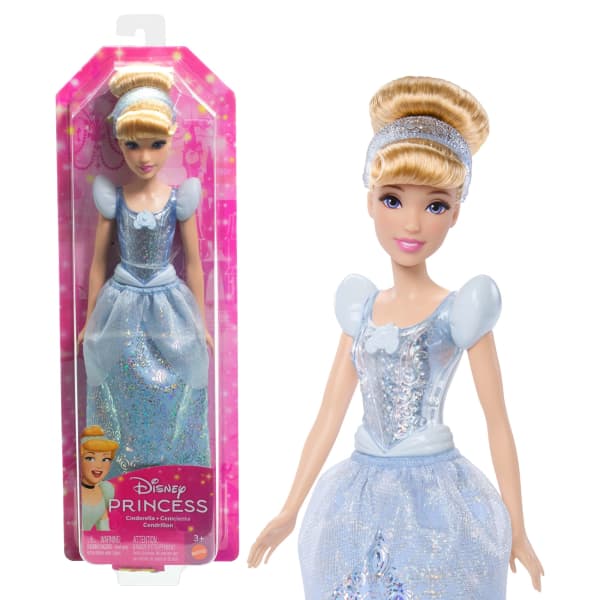 Mattel Disney Princess Fashion Dolls With Sparkling Outfits And Accessories Inspired By Disney Movies