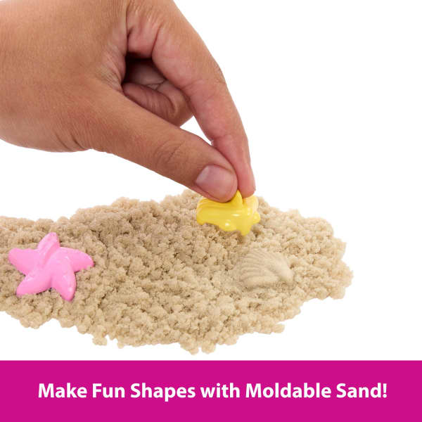 Mattel Disney Princess Ocean Friends Moana Doll With Moldable Sand Animal Friend & 8 Accessories