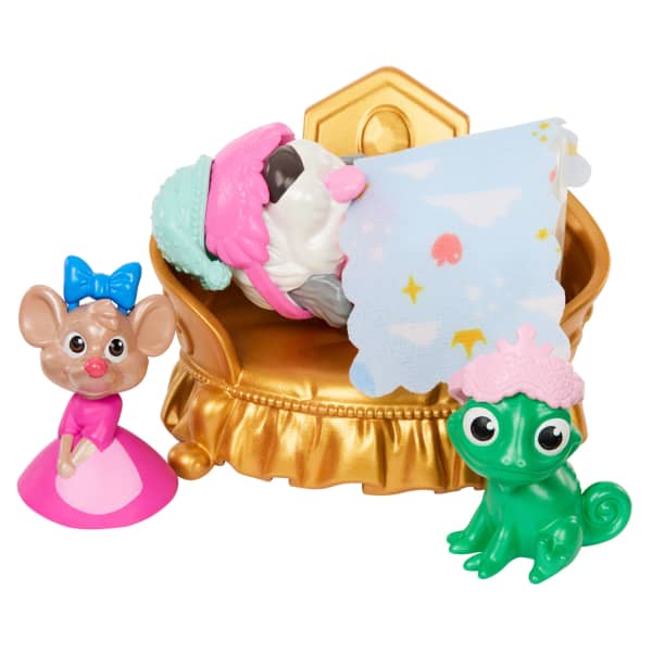 Mattel Disney Princess Pet Palace Playset With 7 Play Areas 3 Animal Friends & 20+ Furniture & Accy