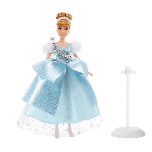 Mattel Disney Toys Disney100 Collector Cinderella Doll Gifts For Kids And Collectors
