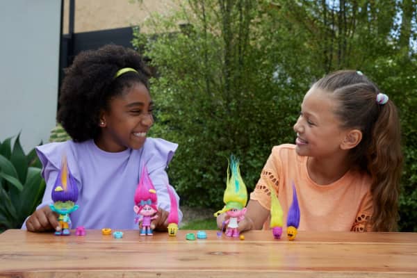 mattel Dreamworks Trolls Band Together Petite Poupée Hair Pops Poppy