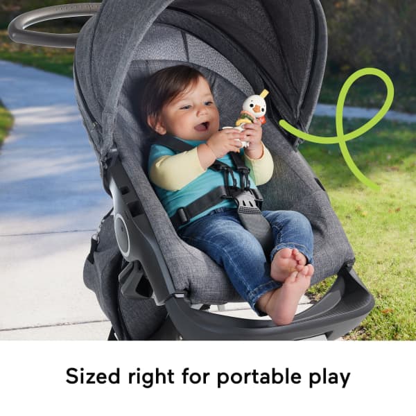 Mattel Fisher Price Clack & Quack Goose Baby Toy With Fine Motor Activity For Newborns