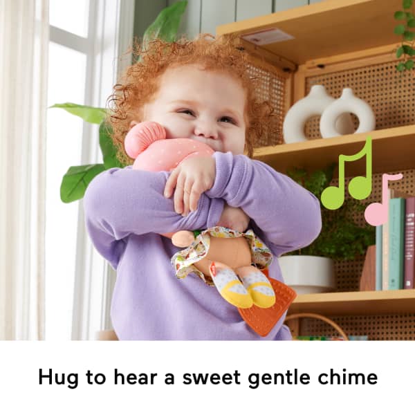 Mattel Fisher-Price Cuddle & Chime First Babydoll Infant Sensory Toy Styles May Vary