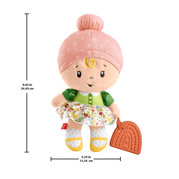 Mattel Fisher-Price Cuddle & Chime First Babydoll Infant Sensory Toy Styles May Vary