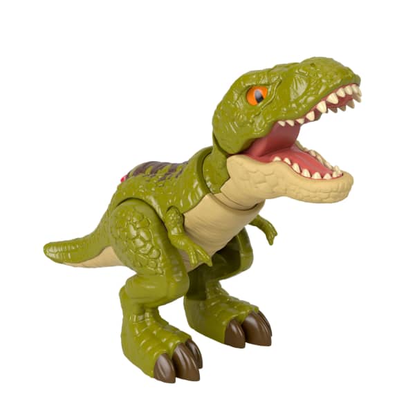 Mattel Fisher-Price Imaginext Jurassic World Rebirth Tyrannosaurus Rex Dinosaur Action Figure With Motion