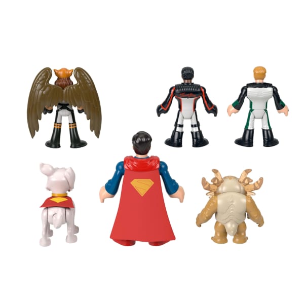 Mattel Fisher-Price Imaginext Superman Action Figure Multipack With 6 Collectible 3-inch Characters