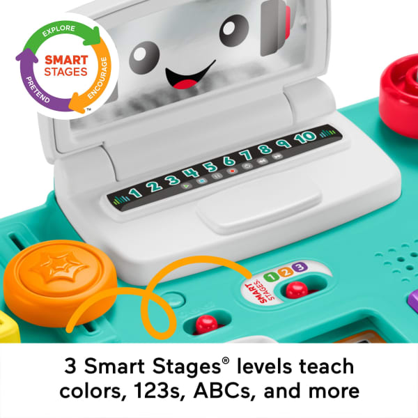 Mattel Fisher-Price Laugh & Learn Mix & Learn DJ Table Musical Learning Toy For Baby & Toddler