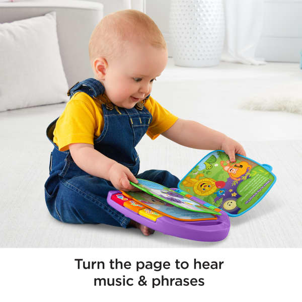 Mattel Fisher-Price Laugh & Learn Storybook Rhymes Musical Electronic Learning Toy For Baby & Toddler