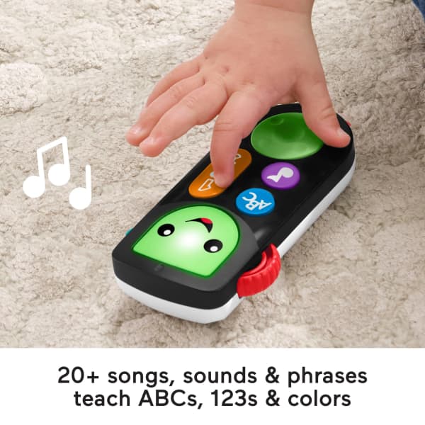 mattel Fisher-Price Laugh & Learn Stream & Learn Remote Electronic Learning Toy For Infants