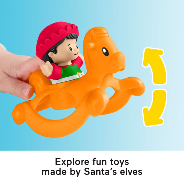 Mattel Fisher-Price Little People Christmas Wonderland Gift Set Playset With Figures For Toddlers