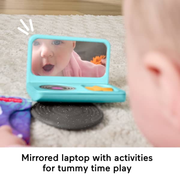 Mattel Fisher-Price Mini Me Moments DJ Gift Set 6-Piece Sensory Baby Toys For Newborn Play